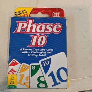 Phase 10 card game
